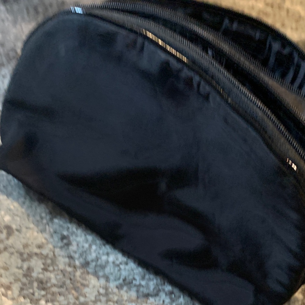 Victoria's Secret Black Travel Bag with Red and Pink Accents - Picture 4 of 4